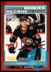 2021-22 Parker Kelly  Upper Deck Series 2 O-Pee-Chee Red Marquee Rookie